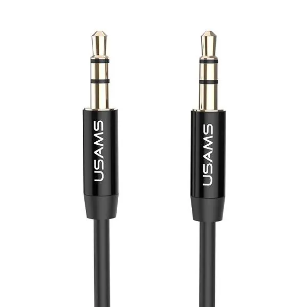 Kabel  audio USAMS YP-01 1m Czarny