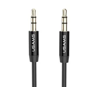 Kabel  audio USAMS YP-01 1m Czarny