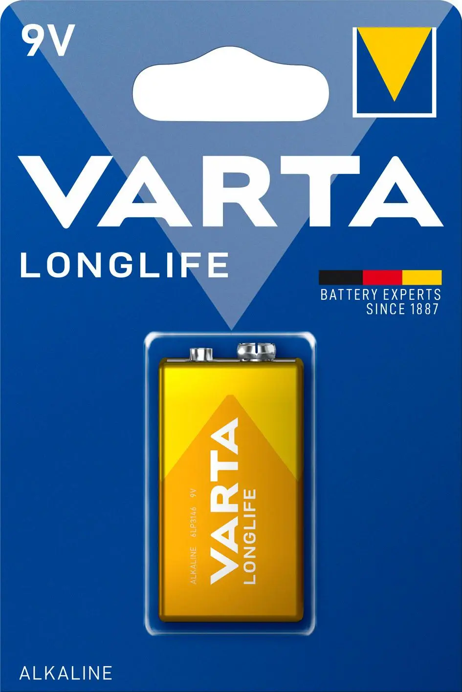 Baterie VARTA 6LR61 Longlife 1szt.