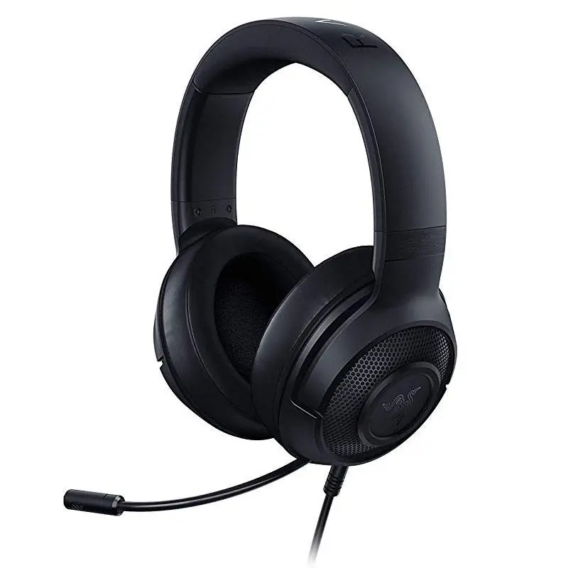 Słuchawki przewodowe z mikrofonem Razer Kraken X Nauszne Czarny