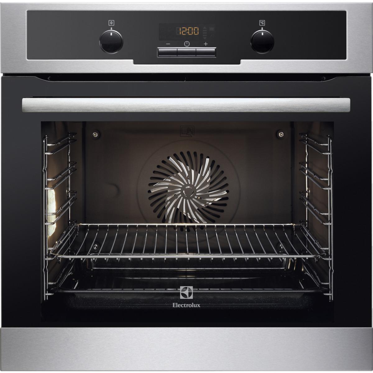 Piekarnik elektryczny Electrolux EOA45551OX - termoobieg - prowadnice teleskopowe