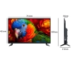 Telewizor Kiano SlimTV 32 32" LED HD Ready 60Hz DVB-T2