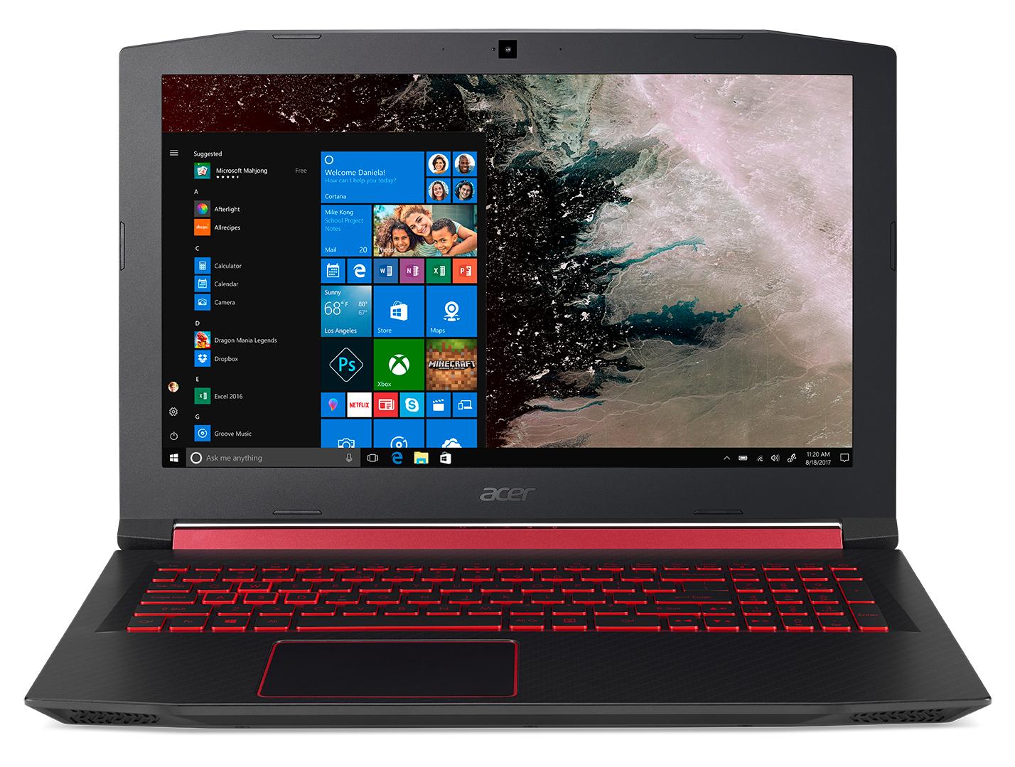 Acer Nitro 5 15,6" Intel® Core™ i5-8300H 8GB RAM  512GB Dysk SSD  GTX1050 Grafika Win10