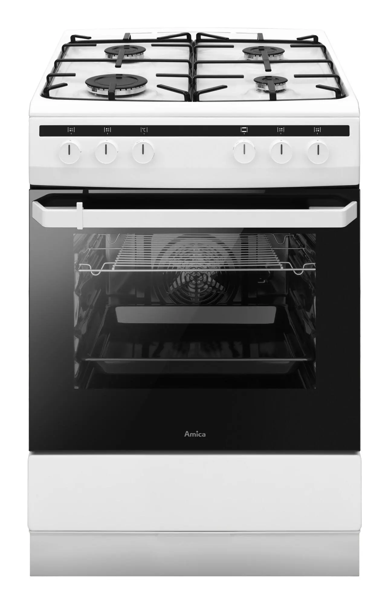 Kuchnia gazowo-elektryczna Amica 618GED2.33HZPF(W) Termoobieg