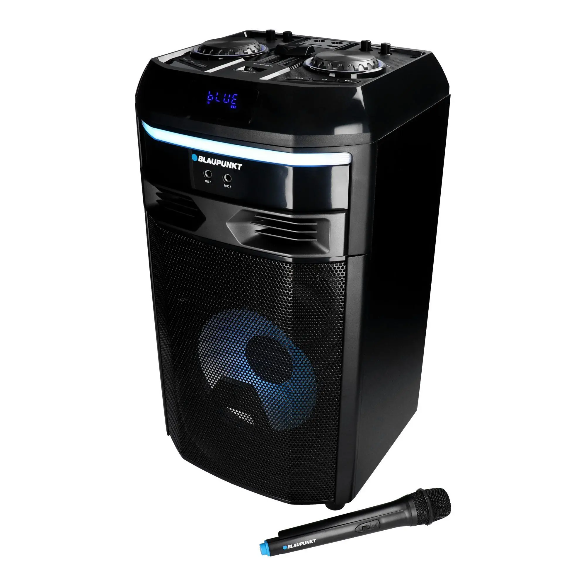 Power Audio Blaupunkt PS6 45W Bluetooth Radio FM Mikrofon Karaoke Czarny