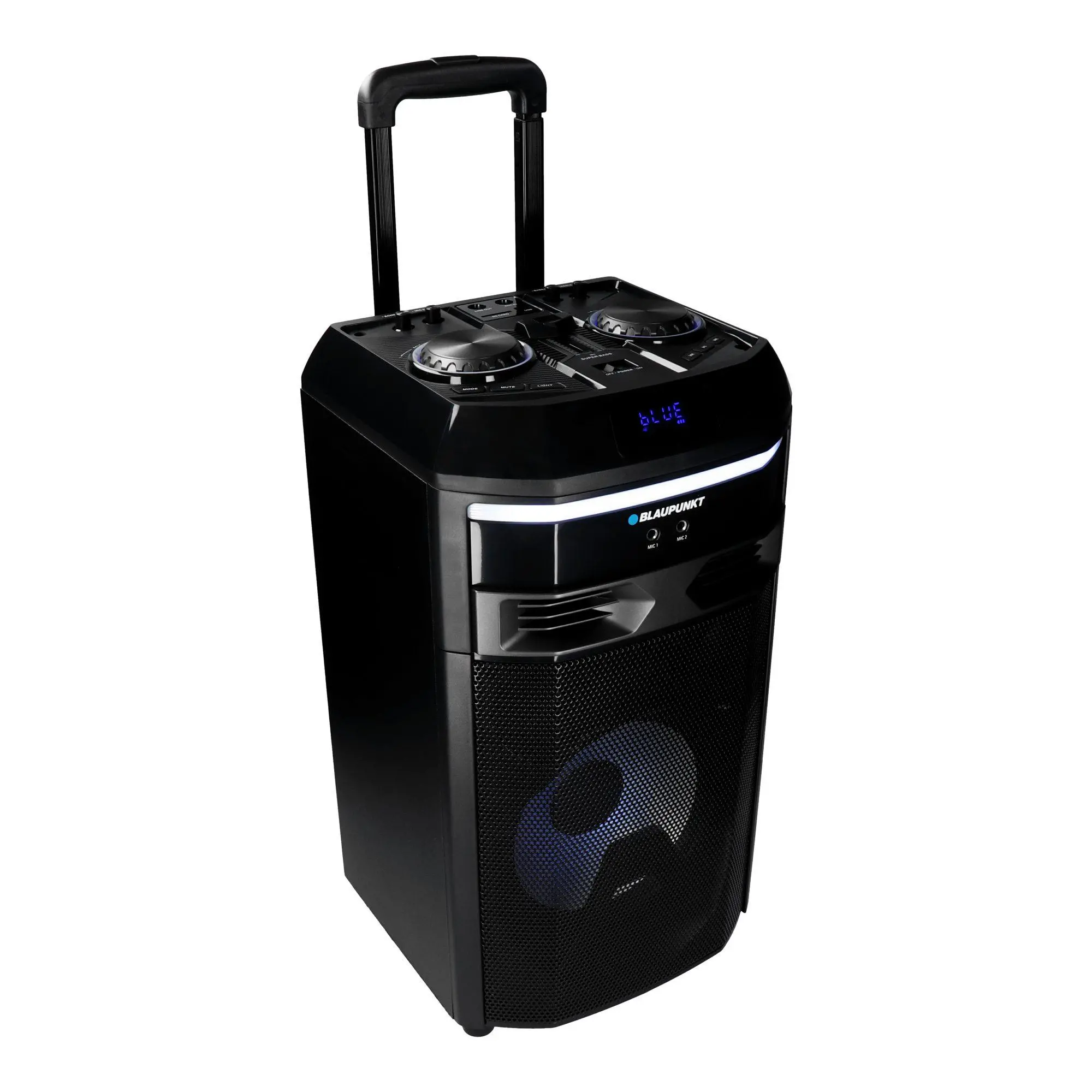 Power Audio Blaupunkt PS6 45W Bluetooth Radio FM Mikrofon Karaoke Czarny