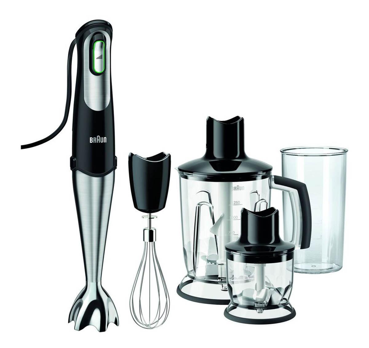 Blender Braun Multiquick 7 MQ745 Aperitif - mini rozdrabniacz - końcówka do ubijania