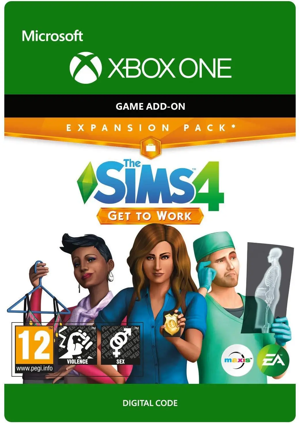 The Sims 4 - Witaj w Pracy DLC [kod aktywacyjny] Xbox One