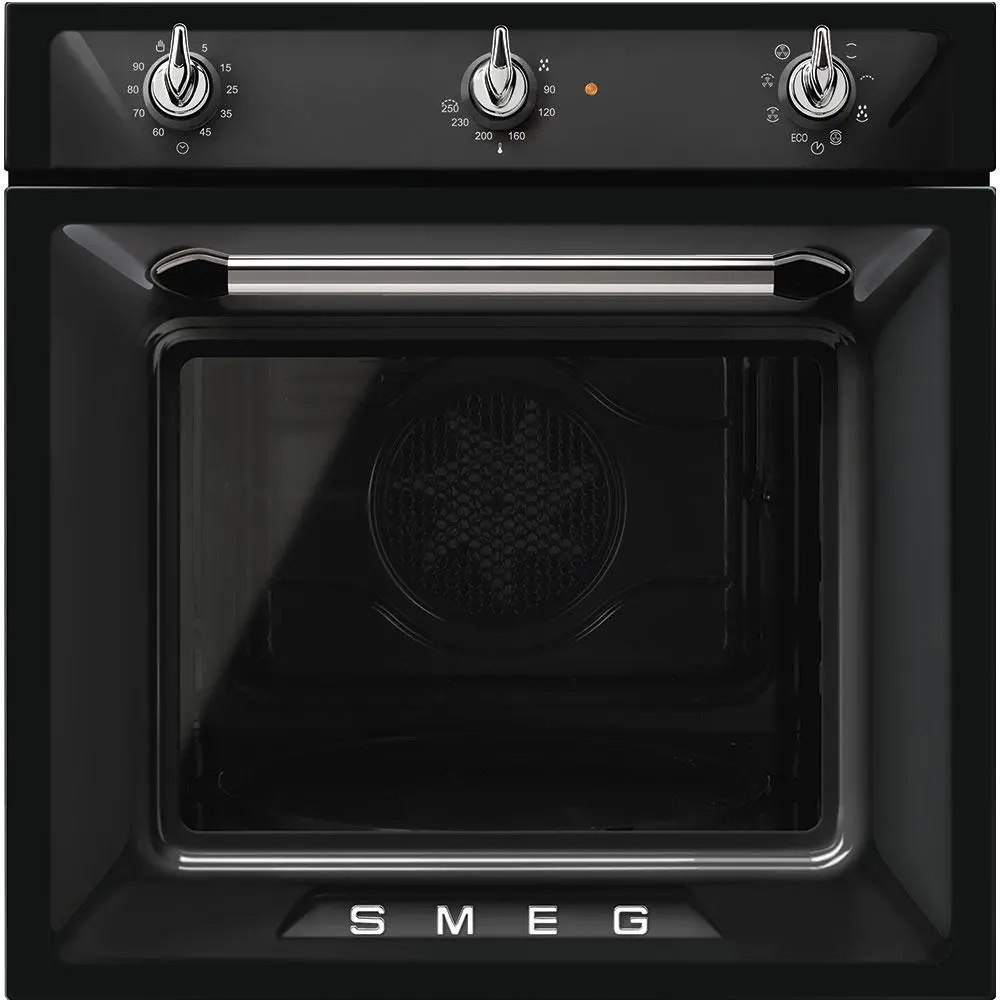 Piekarnik elektryczny Smeg Victoria SF6905N1 Termoobieg Czarny
