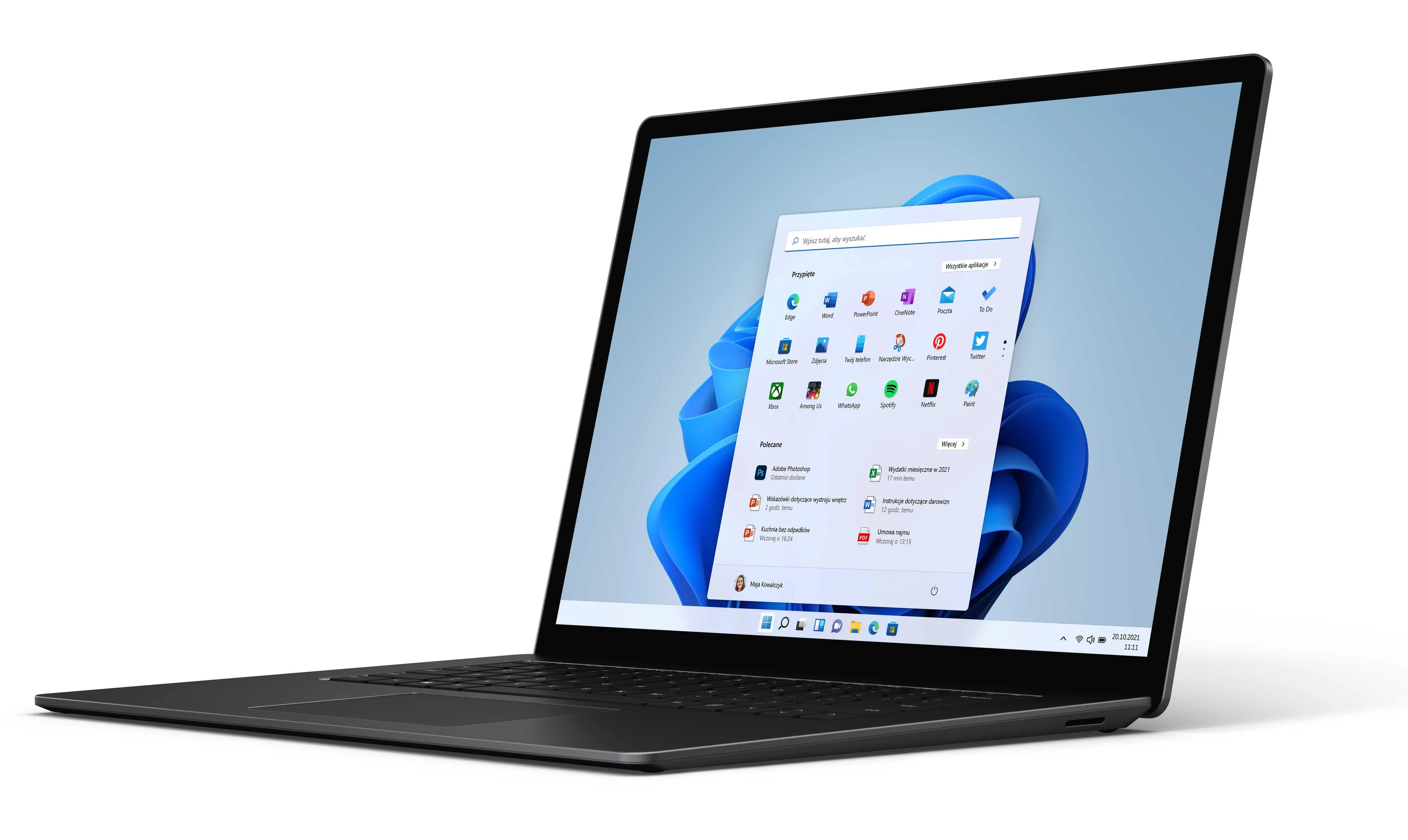 Laptop Microsoft Surface Laptop 3 13,5" i5-1035G7 8GB RAM 256GB Dysk SSD Win10 Czarny