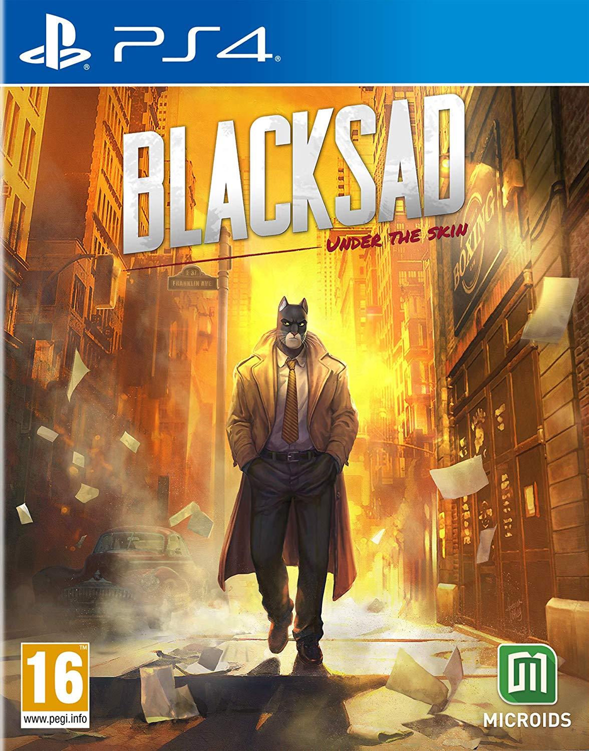 Blacksad: Under the Skin - Gra na PS4 (Kompatybilna z PS5)