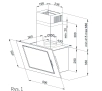 Okap Beko HCA62420B Czarny