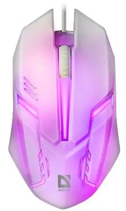 Myszka gamingowa Defender Cyber MB-560L Biały