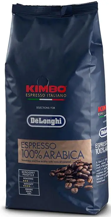 Kawa ziarnista DeLonghi Kimbo Arabica 1kg