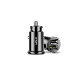 Ładowarka samochodowa Baseus Grain 2USB 3,1A Czarny