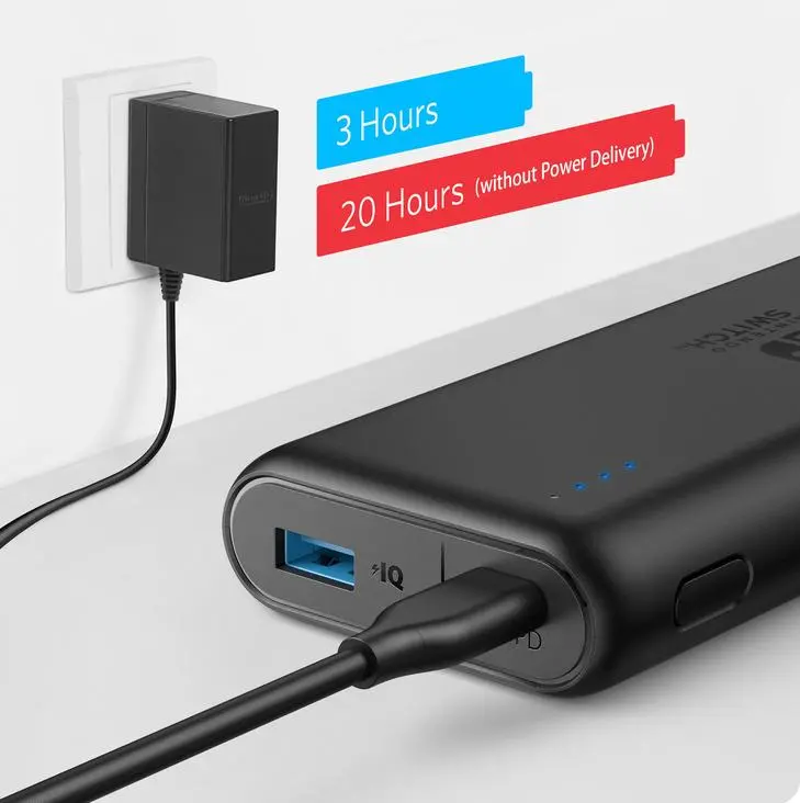 Powerbank Anker PowerCore 20100 Nintendo Switch Edition 20100mAh Czarny