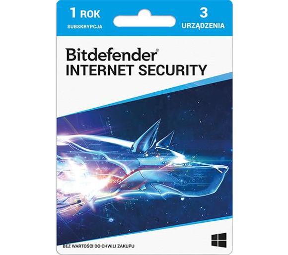 kod ESD BitDefender Internet Security 3D/1 Rok (kod)