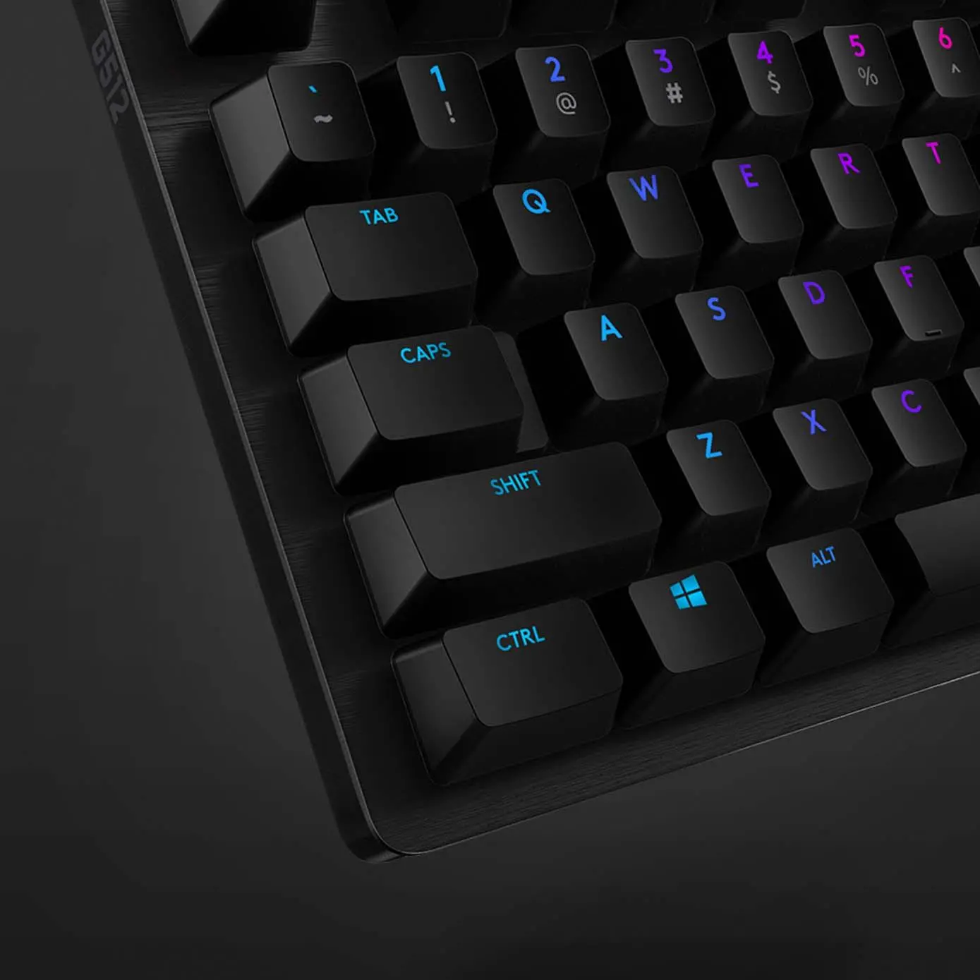 Klawiatura mechaniczna Logitech G512 Carbon GX Red Linear Czarny