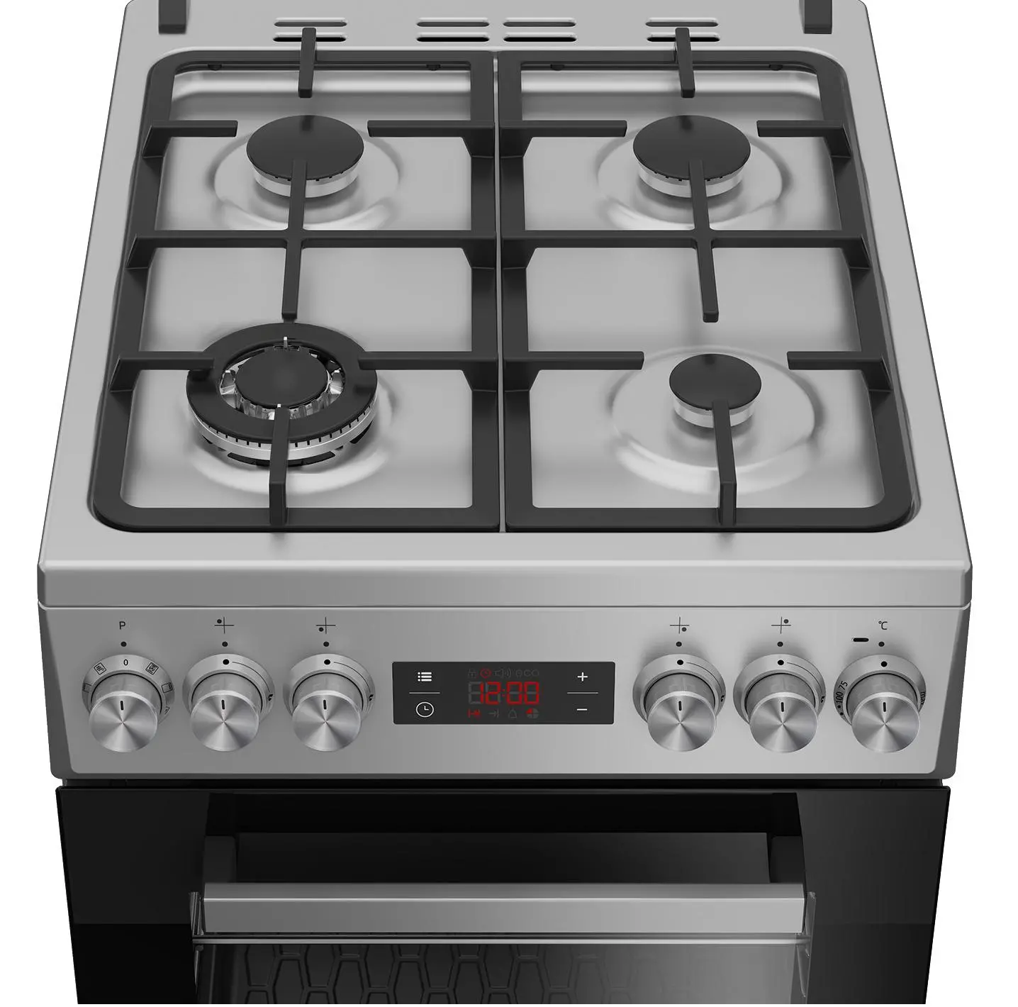 Kuchnia gazowo-elektryczna Beko FSM51337DXDT Termoobieg