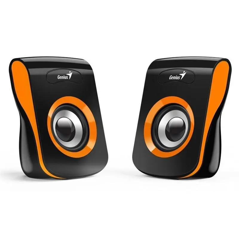 Głośniki Genius SP-Q180 Czarno-pomarańczowy