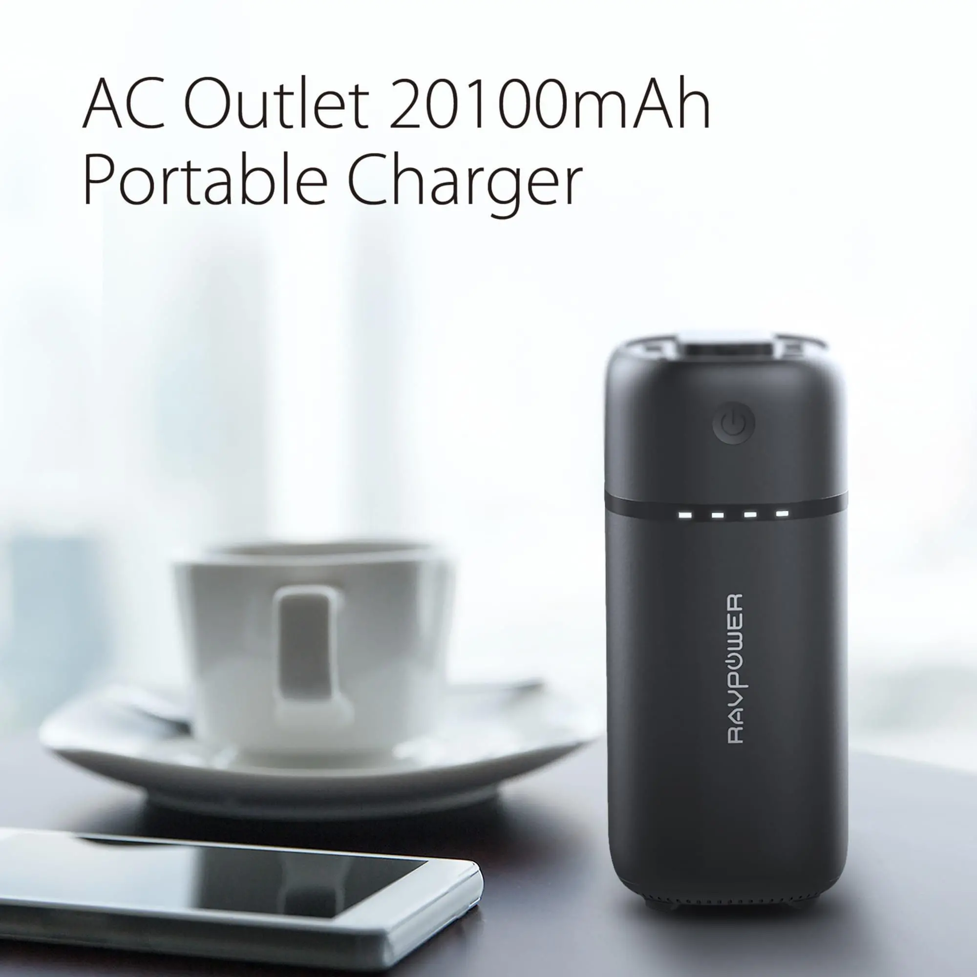 Powerbank RAVPower RP-PB105 20100mAh Czarny