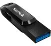 PenDrive SanDisk Ultra Dual Drive Go 128GB USB Typ C / USB 3.0 Czarny