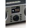 Radioodbiornik Lenco DIR-140 Radio FM DAB+ Internetowe Bluetooth Czarno-srebrny