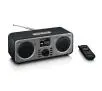 Radioodbiornik Lenco DIR-140 Radio FM DAB+ Internetowe Bluetooth Czarno-srebrny