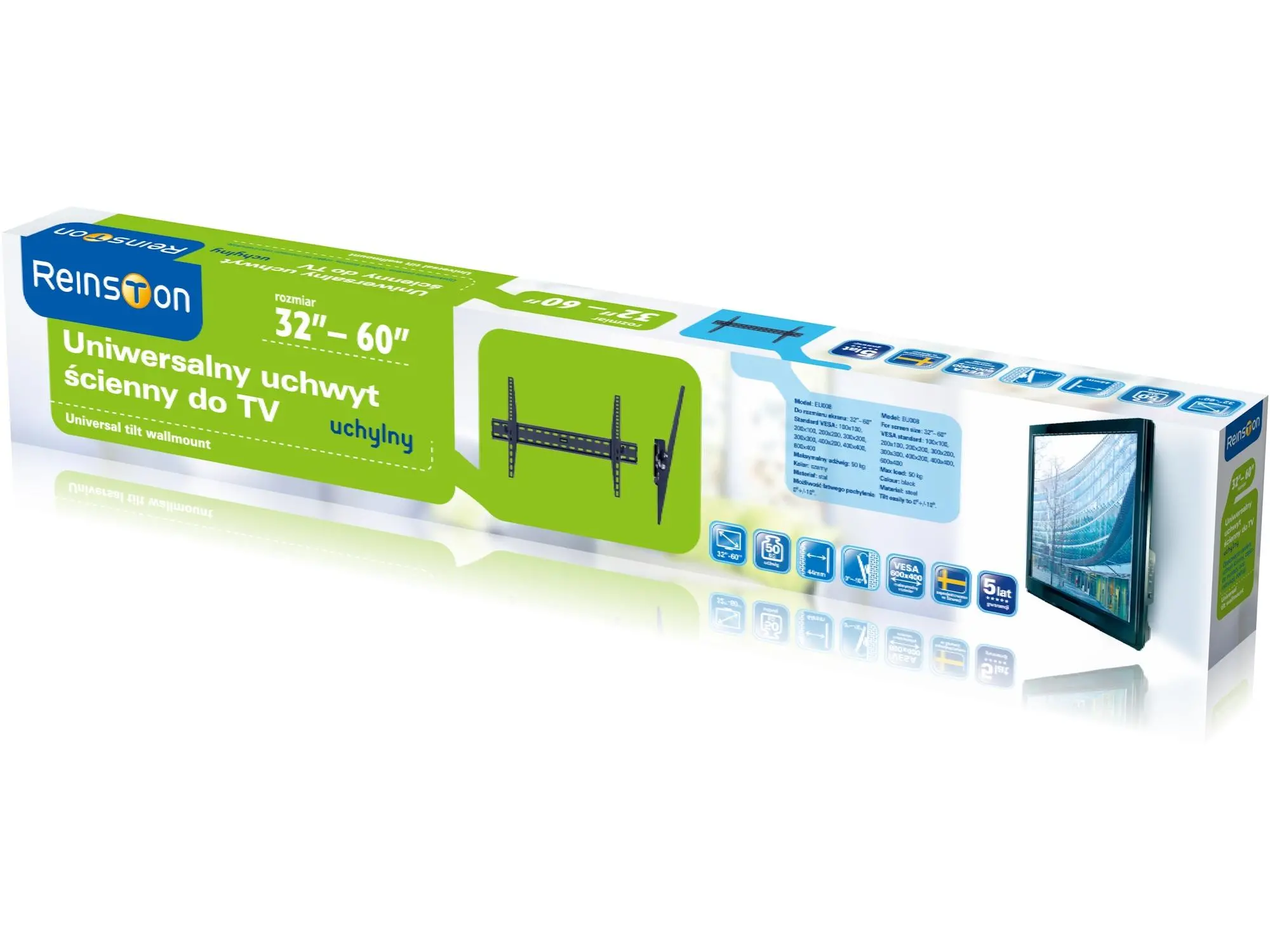 Uchwyt Reinston EU008 od 32" do 60" Max 50kg