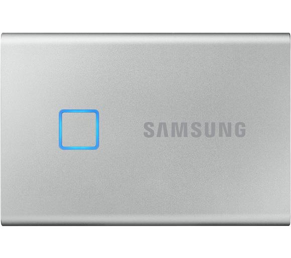 dysk SSD zewnętrzny Samsung SSD T7 Touch 500GB USB 3.2 (srebrny)