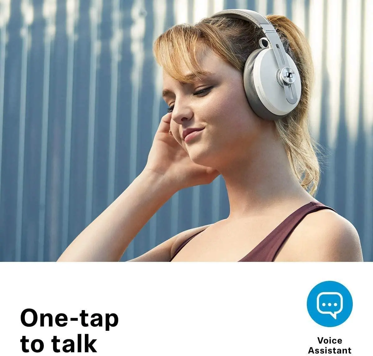 Słuchawki bezprzewodowe Sennheiser MOMENTUM 3 Wireless Nauszne Bluetooth 5.0 Biały
