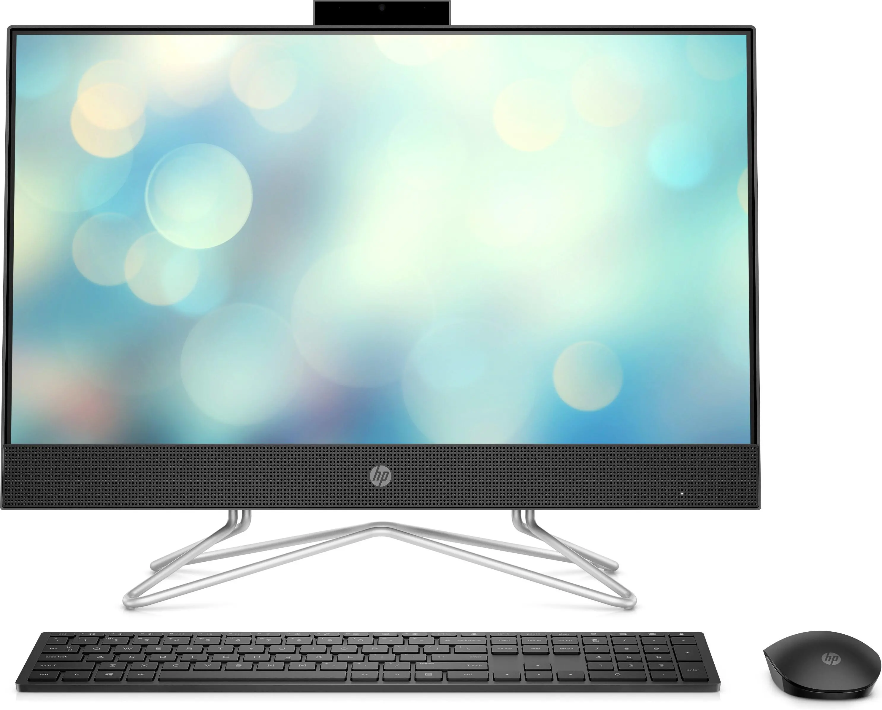 Komputer HP 24 AiO 24-df0004nw i3-10100T 23,8" 4GB RAM 256GB Dysk SSD Czarny