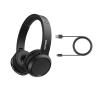 Słuchawki bezprzewodowe Philips BASS+ TAH4205BK/00 Nauszne Bluetooth 5.0 Czarny
