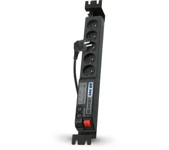 Listwa Acar 504 WF RACK 5 gniazd 3m Czarny