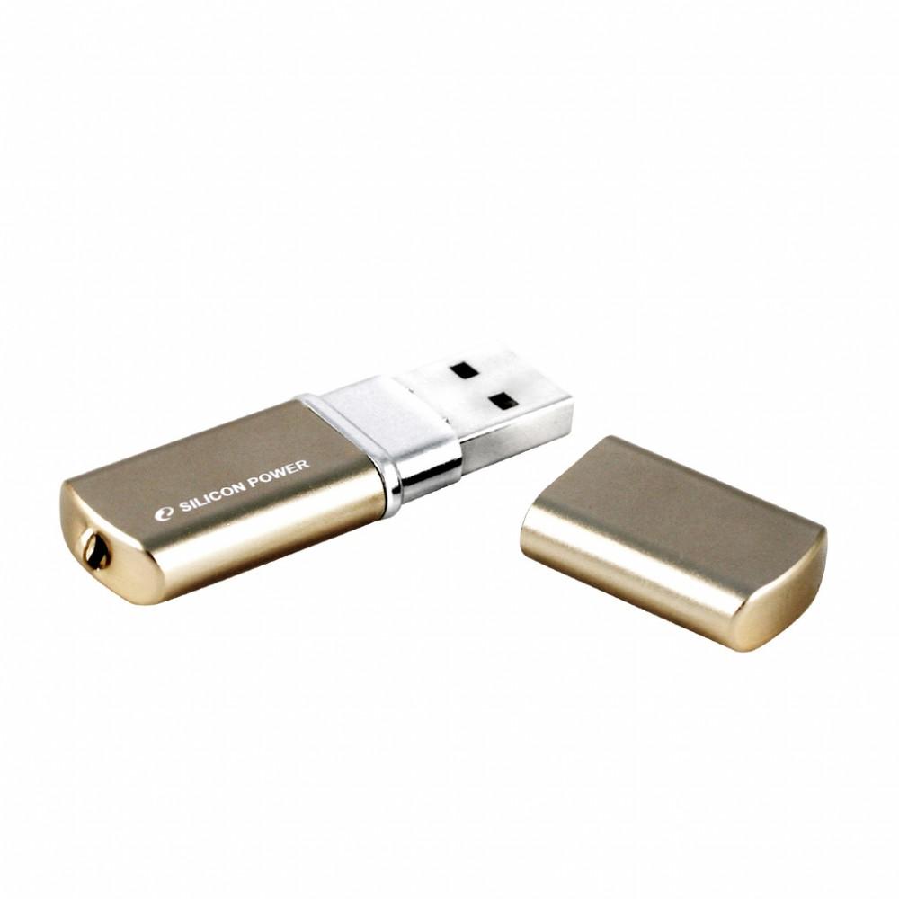 PenDrive Silicon Power LuxMiniI 720 8GB USB 2.0 (brązowy)