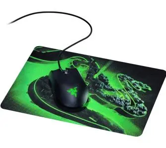 Myszka gamingowa Razer Abyssus Lite Podkładka Goliathus Czarny