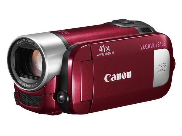 Canon LEGRIA FS406 (czerwony)