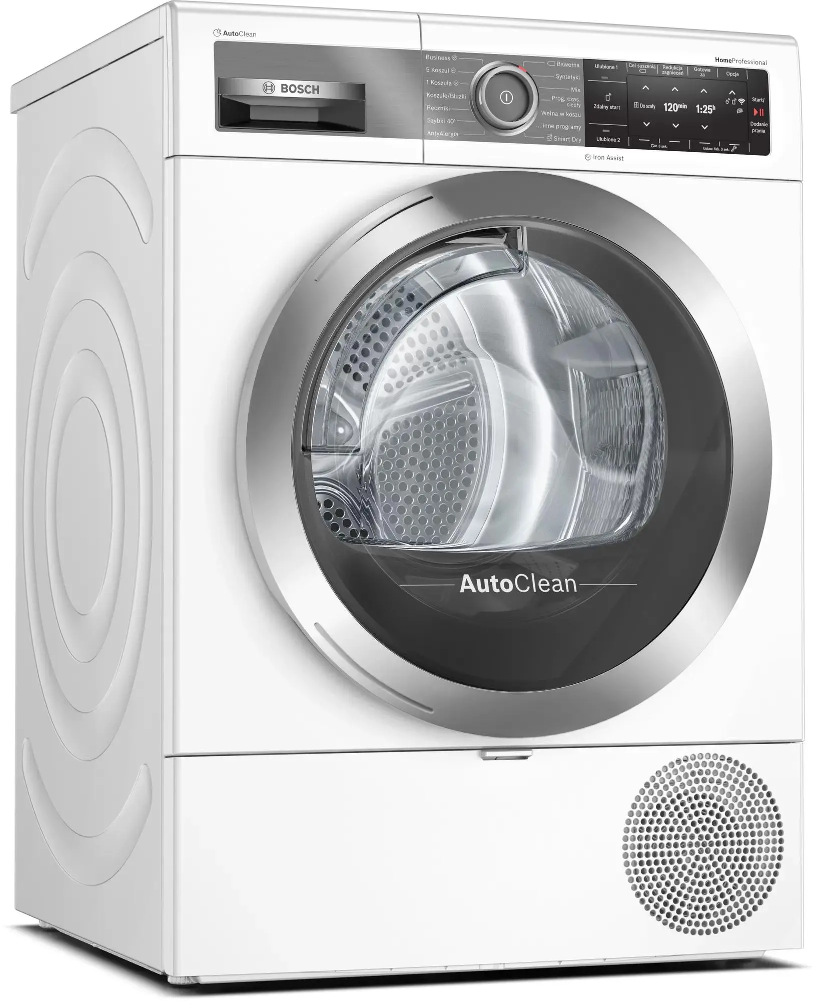 Suszarka Bosch HomeProfessional WTX87EH0PL 61,3cm 9kg Zdalne sterowanie