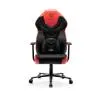 Fotel Diablo Chairs X-Gamer 2.0 Normal Size Gamingowy do 150kg Skóra ECO Tkanina Deep red