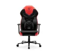 Diablo Chairs X-Gamer 2.0 Normal Size Gamingowy do 150kg Skóra ECO Tkanina Deep red