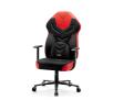 Fotel Diablo Chairs X-Gamer 2.0 Normal Size Gamingowy do 150kg Skóra ECO Tkanina Deep red