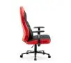 Fotel Diablo Chairs X-Gamer 2.0 Normal Size Gamingowy do 150kg Skóra ECO Tkanina Deep red