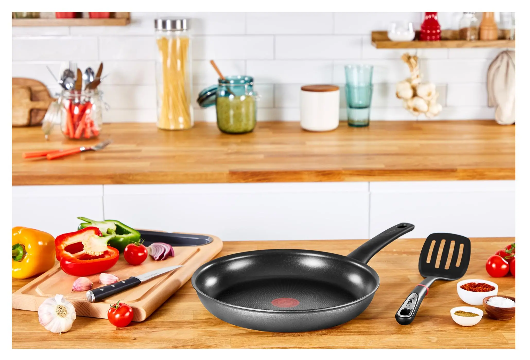 Patelnia Tefal Easy Chef G2701972 Indukcja Tytanowa 28cm