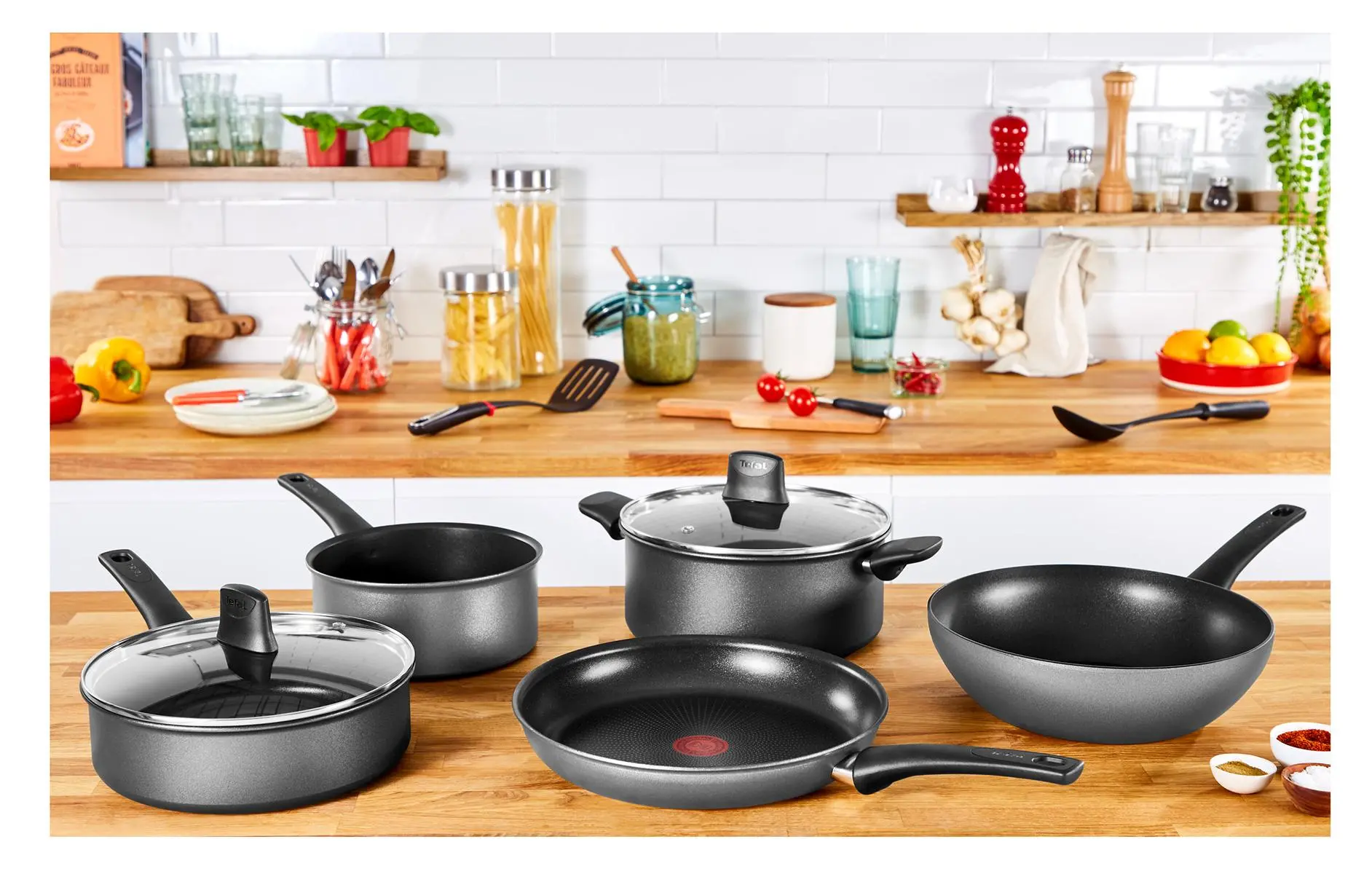 Patelnia Tefal Easy Chef G2701972 Indukcja Tytanowa 28cm