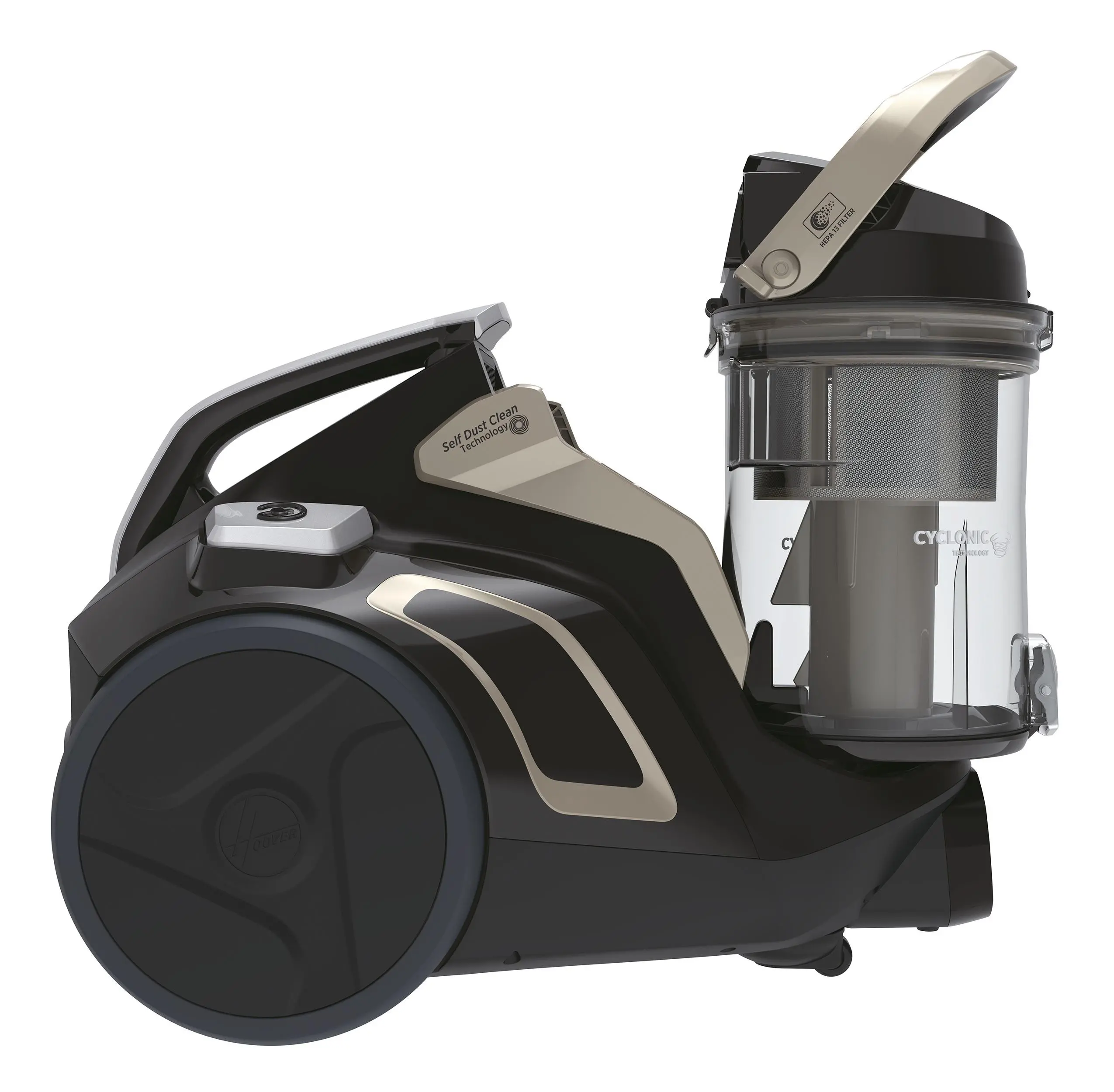 Odkurzacz Hoover H-Power 700 HP720PET 011 850W Mini turboszczotka Szczotka do parkietów