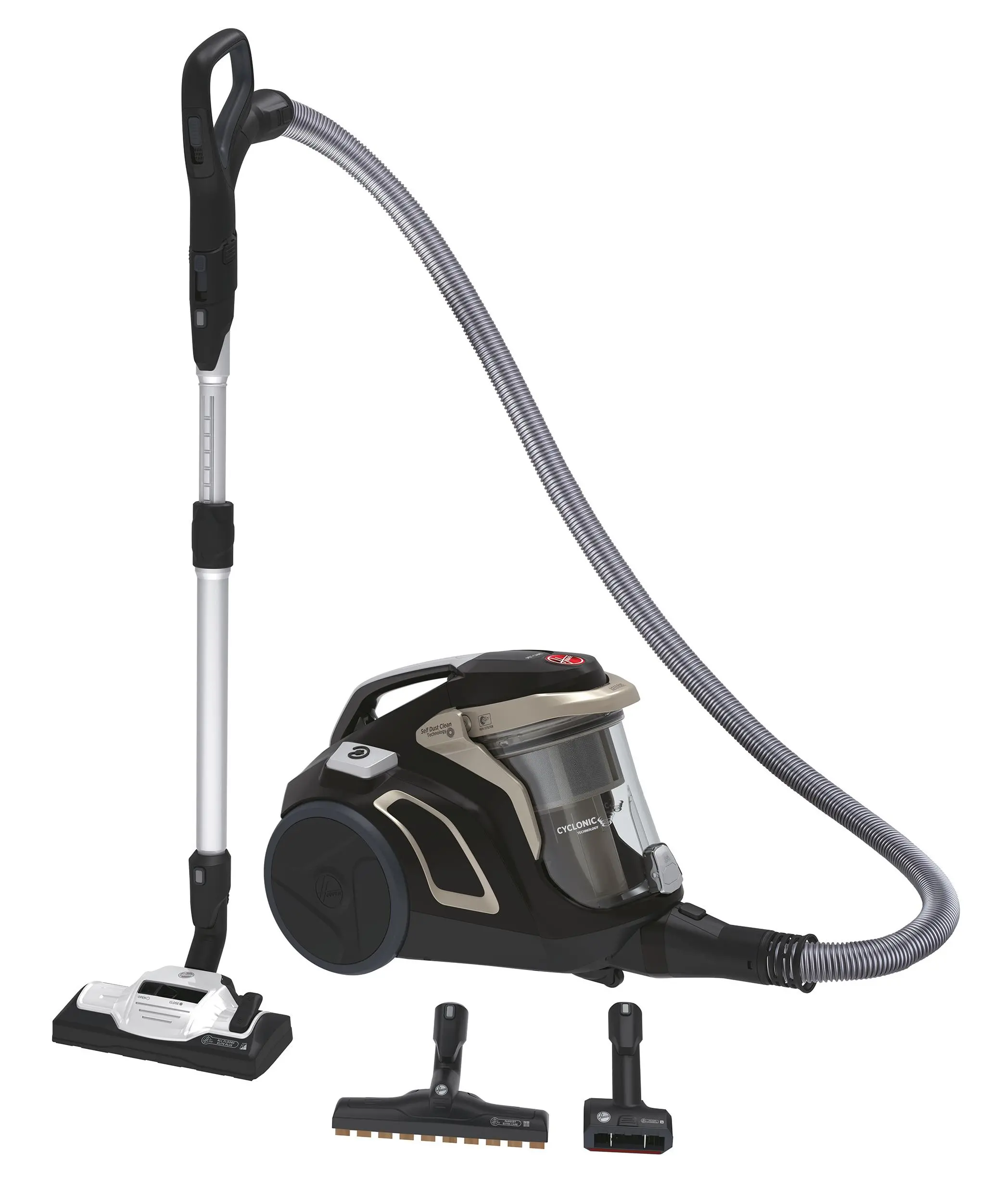 Odkurzacz Hoover H-Power 700 HP720PET 011 850W Mini turboszczotka Szczotka do parkietów