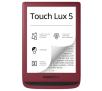 Czytnik E-booków Pocketbook Touch Lux 5 6" 8GB WiFi Bordowy