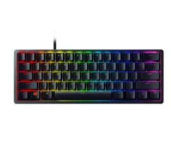 Klawiatura mechaniczna Razer Huntsman Mini Clicky Optical Switch  purple Czarny
