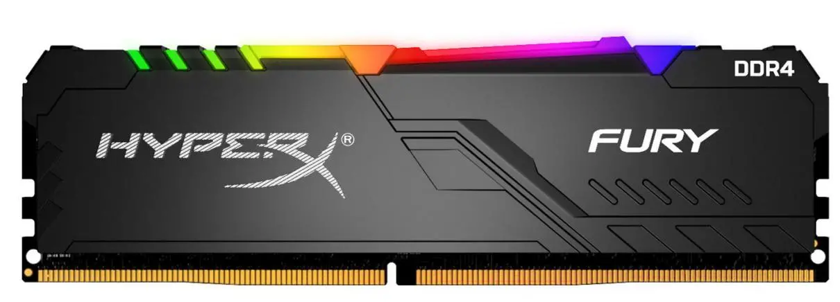 Pamięć RAM HyperX Fury RGB DDR4 8GB 2666 CL16 Czarny