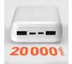 Powerbank Reinston EPB028 20000mAh Biały